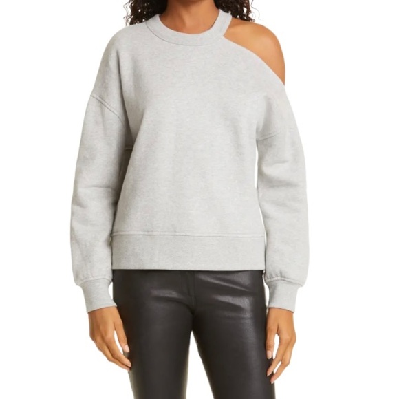 RAILS Quincy Cutout Sweatshirt in Heather grey colour - Size Small and Large - Picture 1 of 13